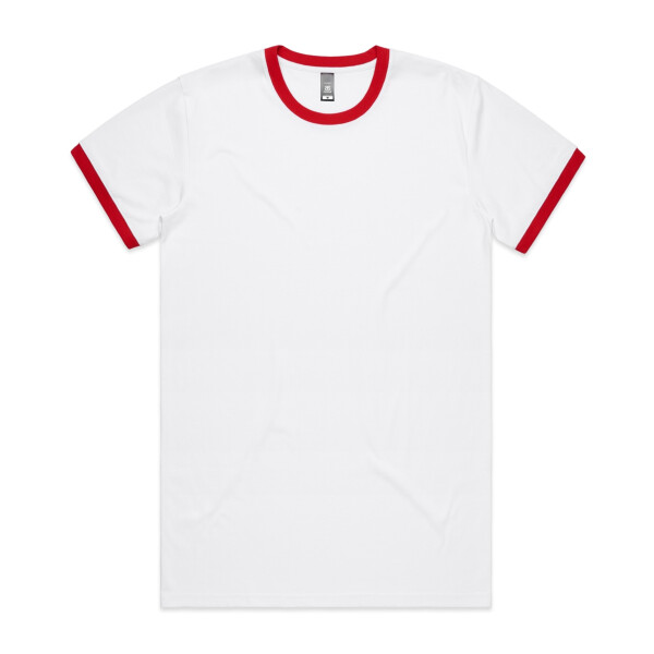 Mens Ringer Tee Front