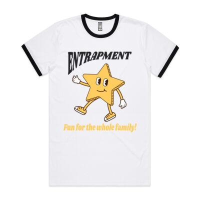 ENTRAPMENT - "FAMILY FUN" RINGER TEE Thumbnail