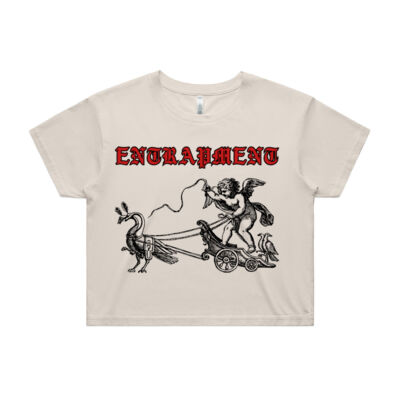 ENTRAPMENT "LET'S RIDE" W'S CROP TEE Thumbnail
